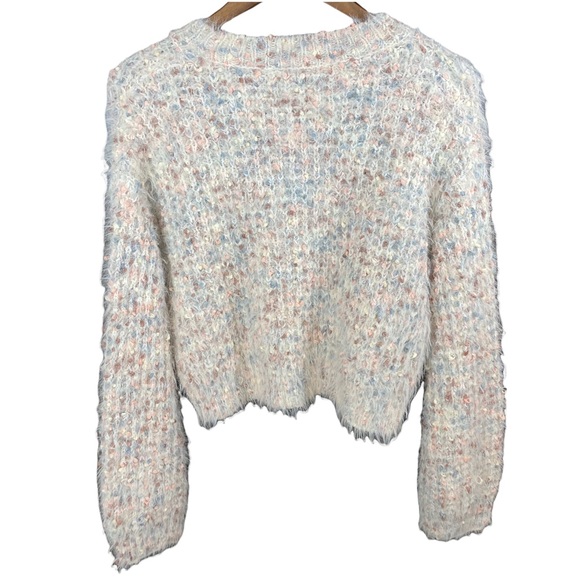 Lush Sweaters - 2 for $15 Lush Fuzzy Knit Multicolor Sweater